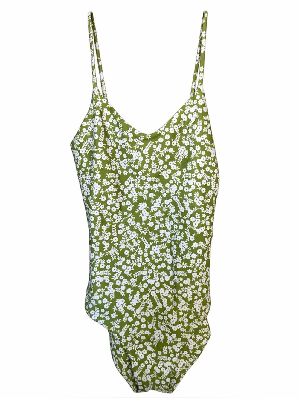 🌺Citrine Pippa One Piece | Green Ditsy - Picture 4 of 8